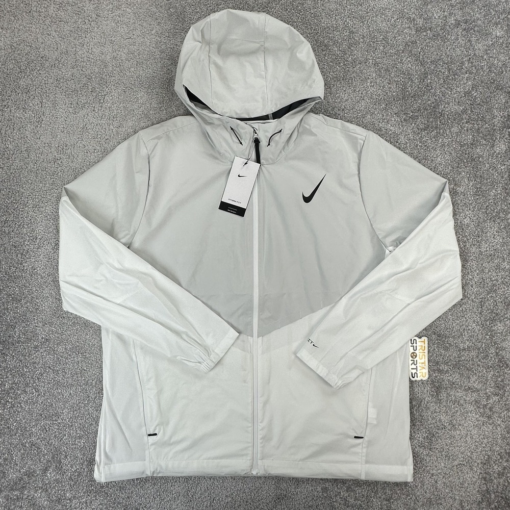Nike Storm-FIT Aerogami Jacket Mens XL Hooded Running Windbreaker FZ9039-121